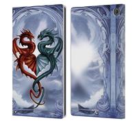 Head Case Designs Officially Licensed Alchemy Gothic Draconic Tryst Dragon Leather Wallet Case Compatible With Amazon Fire Max 11 2023