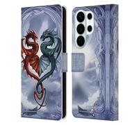 Head Case Designs Officially Licensed Alchemy Gothic Draconic Tryst Dragon Leather Wallet Case Compatible With Samsung Galaxy S26 Ultra