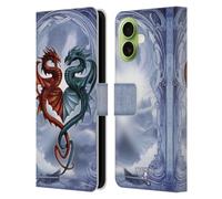 Head Case Designs Officially Licensed Alchemy Gothic Draconic Tryst Dragon Leather Wallet Case Compatible With Apple iPhone 17