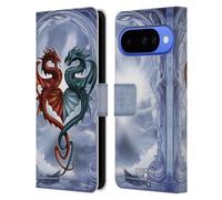 Head Case Designs Officially Licensed Alchemy Gothic Draconic Tryst Dragon Leather Wallet Case Compatible With Google Pixel 10