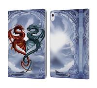 Head Case Designs Officially Licensed Alchemy Gothic Draconic Tryst Dragon Leather Wallet Case Compatible With Apple iPad Air 13 2024/2025