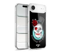 Head Case Designs Officially Licensed Alchemy Gothic Gambling's For Fools Skull And Cards Gel Case [Military Grade Protection] Compatible with Apple iPhone 17 Air and Compatible with MagSafe