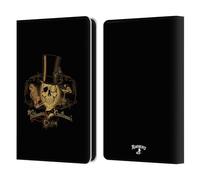 Head Case Designs Officially Licensed Alchemy Gothic Gentlemens Club Skull Leather Wallet Case Compatible With Amazon Kindle 11th Gen 6in 2022