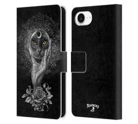 Head Case Designs Officially Licensed Alchemy Gothic Grimalkin's Glass Graphic Art Leather Wallet Case Compatible With Apple iPhone 16e