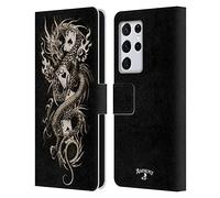 Head Case Designs Officially Licensed Alchemy Gothic Imperial Dragon Leather Wallet Case Compatible With Samsung Galaxy S21 Ultra 5G