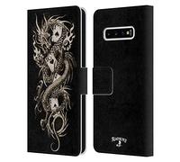 Head Case Designs Officially Licensed Alchemy Gothic Imperial Dragon Leather Wallet Case Compatible With Samsung Galaxy S10+ / S10 Plus