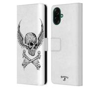 Head Case Designs Officially Licensed Alchemy Gothic Inked Wing Leather Wallet Case Compatible With Samsung Galaxy A07