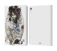 Head Case Designs Officially Licensed Alchemy Gothic Les Belles Dames De La Rose Woman Leather Wallet Case Compatible With Apple iPad Air 13 2024/2025