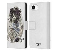 Head Case Designs Officially Licensed Alchemy Gothic Les Belles Dames De La Rose Woman Leather Wallet Case Compatible With Apple iPhone 16e