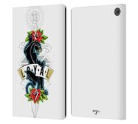 Head Case Designs Officially Licensed Alchemy Gothic Loyal Dragon Leather Wallet Case Compatible With Amazon Fire Max 11 2023