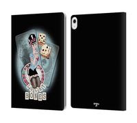 Head Case Designs Officially Licensed Alchemy Gothic Lucky Bones Woman Leather Wallet Case Compatible With Apple iPad Air 13 2024/2025
