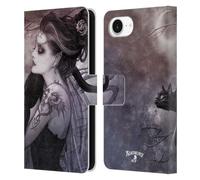 Head Case Designs Officially Licensed Alchemy Gothic Minnaloushe Moon Graphic Art Leather Wallet Case Compatible With Apple iPhone 16e