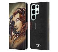 Head Case Designs Officially Licensed Alchemy Gothic Morgan Theomachia Dragon Leather Wallet Case Compatible With Samsung Galaxy S26 Ultra