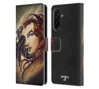 Head Case Designs Officially Licensed Alchemy Gothic Morgan Theomachia Dragon Leather Wallet Case Compatible With Samsung Galaxy A36 5G