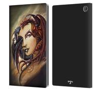 Head Case Designs Officially Licensed Alchemy Gothic Morgan Theomachia Dragon Leather Wallet Case Compatible With Amazon Fire Max 11 2023