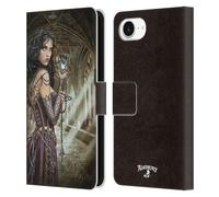Head Case Designs Officially Licensed Alchemy Gothic Name Of The Rose Woman Leather Wallet Case Compatible With Apple iPhone 16e
