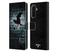Head Case Designs Officially Licensed Alchemy Gothic Nevermore Wing Leather Wallet Case Compatible With Samsung Galaxy A17 4G / 5G