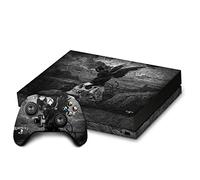Head Case Designs Officially Licensed Alchemy Gothic Nine Lives Of Poe Skull Cat Gothic Vinyl Sticker Gaming Skin Decal Cover Compatible With Xbox One X Console and Controller Bundle