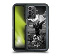 Head Case Designs Officially Licensed Alchemy Gothic Nine Lives Of Poe Skull Cats Ultra-Armoured Shockproof Case [Military Grade Protection] Compatible With Samsung Galaxy A23 / 5G (2022)