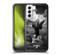 Head Case Designs Officially Licensed Alchemy Gothic Nine Lives Of Poe Skull Cats Ultra-Armoured Shockproof Case [Military Grade Protection] Compatible With Samsung Galaxy S21+ 5G