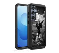 Head Case Designs Officially Licensed Alchemy Gothic Nine Lives Of Poe Skull Cats Ultra-Armoured Shockproof Case [Military Grade Protection] Compatible With Samsung Galaxy S25