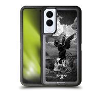 Head Case Designs Officially Licensed Alchemy Gothic Nine Lives Of Poe Skull Cats Ultra-Armoured Shockproof Case [Military Grade Protection] Compatible With Samsung Galaxy S25 Edge