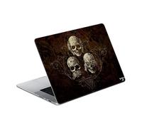 Head Case Designs Officially Licensed Alchemy Gothic No Evil Three Skull Dark Vinyl Sticker Skin Decal Cover Compatible With MacBook Pro 14" A2442