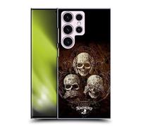Head Case Designs Officially Licensed Alchemy Gothic No Evil Three Skull Skull Hard Back Case Compatible With Samsung Galaxy S23 Ultra 5G