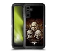 Head Case Designs Officially Licensed Alchemy Gothic No Evil Three Skull Skull Ultra-Armoured Shockproof Case [Military Grade Protection] Compatible With Samsung Galaxy A13 5G (2021)