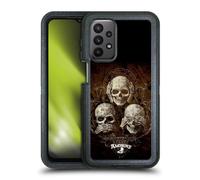 Head Case Designs Officially Licensed Alchemy Gothic No Evil Three Skull Skull Ultra-Armoured Shockproof Case [Military Grade Protection] Compatible With Samsung Galaxy A23 / 5G (2022)