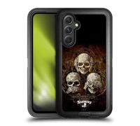 Head Case Designs Officially Licensed Alchemy Gothic No Evil Three Skull Skull Ultra-Armoured Shockproof Case [Military Grade Protection] Compatible With Samsung Galaxy A54 5G
