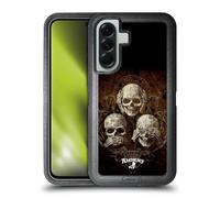 Head Case Designs Officially Licensed Alchemy Gothic No Evil Three Skull Skull Ultra-Armoured Shockproof Case [Military Grade Protection] Compatible With Samsung Galaxy A56 5G