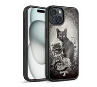 Head Case Designs Officially Licensed Alchemy Gothic Paracelsus Cats Gel Armour Case [Military Grade Protection] Compatible With Apple iPhone 15