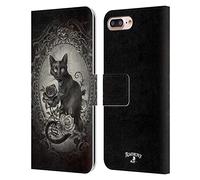 Head Case Designs Officially Licensed Alchemy Gothic Paracelsus Cats Leather Wallet Case Compatible With Apple iPhone 7 Plus/iPhone 8 Plus