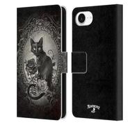 Head Case Designs Officially Licensed Alchemy Gothic Paracelsus Cats Leather Wallet Case Compatible With Apple iPhone 16e