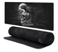 Head Case Designs Officially Licensed Alchemy Gothic Poe's Raven Gothic Art Gaming Office Desk PC Keyboard Mouse Mat Pad 37.4 x 15.75 x 0.16 inches (900 x 400 mm) - XL