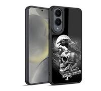 Head Case Designs Officially Licensed Alchemy Gothic Poe's Raven Wing Gel Armour Case [Military Grade Protection] Compatible With Samsung Galaxy S25 Edge