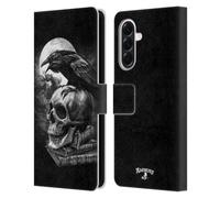 Head Case Designs Officially Licensed Alchemy Gothic Poe's Raven Wing Leather Wallet Case Compatible With Samsung Galaxy A56 5G