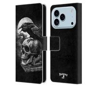 Head Case Designs Officially Licensed Alchemy Gothic Poe's Raven Wing Leather Wallet Case Compatible With Apple iPhone 17 Pro
