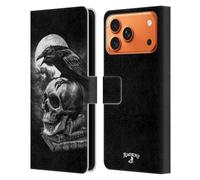 Head Case Designs Officially Licensed Alchemy Gothic Poe's Raven Wing Leather Wallet Case Compatible With Apple iPhone 17 Pro Max