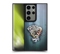 Head Case Designs Officially Licensed Alchemy Gothic Read 'Em And Weep Skull And Cards Gel Armour Case [Military Grade Protection] Compatible With Samsung Galaxy S24 Ultra 5G