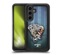 Head Case Designs Officially Licensed Alchemy Gothic Read 'Em And Weep Skull And Cards Ultra-Armoured Shockproof Case [Military Grade Protection] Compatible With Samsung Galaxy S24+ 5G