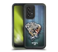 Head Case Designs Officially Licensed Alchemy Gothic Read 'Em And Weep Skull And Cards Ultra-Armoured Shockproof Case [Military Grade Protection] Compatible With Galaxy A33 5G (2022)