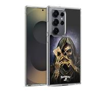 Head Case Designs Officially Licensed Alchemy Gothic Reaper's Ace Skull And Cards Gel Case [Military Grade Protection] Compatible with Samsung Galaxy S25 Ultra and Compatible with MagSafe