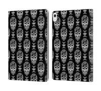Head Case Designs Officially Licensed Alchemy Gothic Skull Patterns Leather Wallet Case Compatible With Apple iPad Air 13 2024/2025