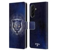 Head Case Designs Officially Licensed Alchemy Gothic Star Of Ailouros Cats Leather Wallet Case Compatible With Samsung Galaxy A36 5G