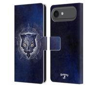 Head Case Designs Officially Licensed Alchemy Gothic Star Of Ailouros Cats Leather Wallet Case Compatible With Apple iPhone 17 Air