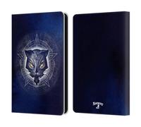 Head Case Designs Officially Licensed Alchemy Gothic Star Of Ailouros Cats Leather Wallet Case Compatible With Amazon Kindle 11th Gen (2024)