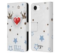 Head Case Designs Officially Licensed Alchemy Gothic Swallow Heart Wing Leather Wallet Case Compatible With Apple iPhone 16e