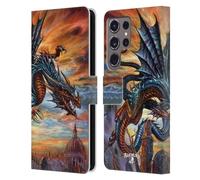 Head Case Designs Officially Licensed Alchemy Gothic The Highgate Horror Dragon Leather Wallet Case Compatible With Samsung Galaxy S24 Ultra 5G